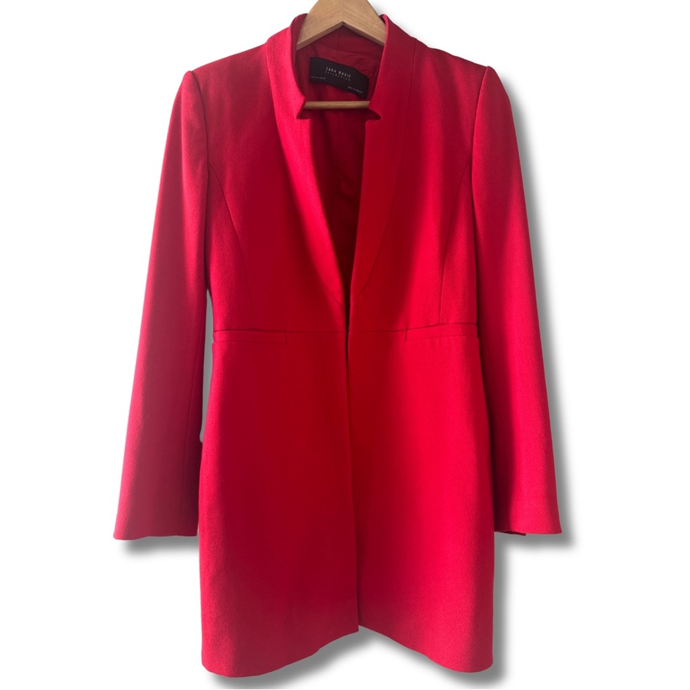 Women's Red Blazer by Zara